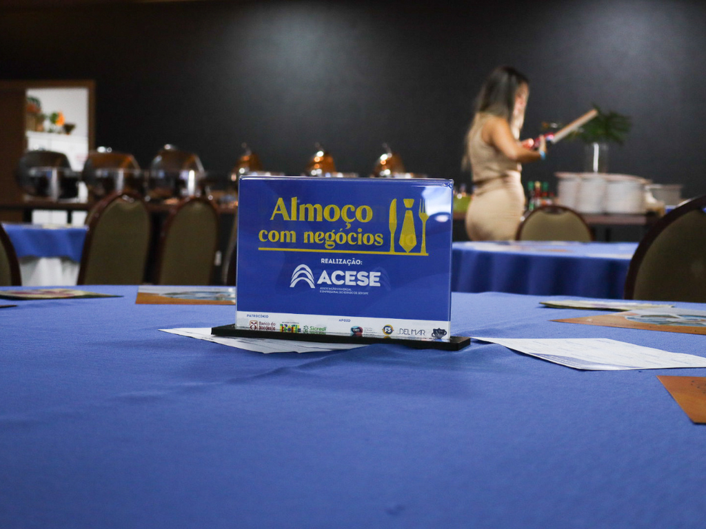 Almoço com Negócios da Acese: penúltima edição de 2024 conta com a experiência do analista do Banco do Nordeste Fabrizzio Feitosa